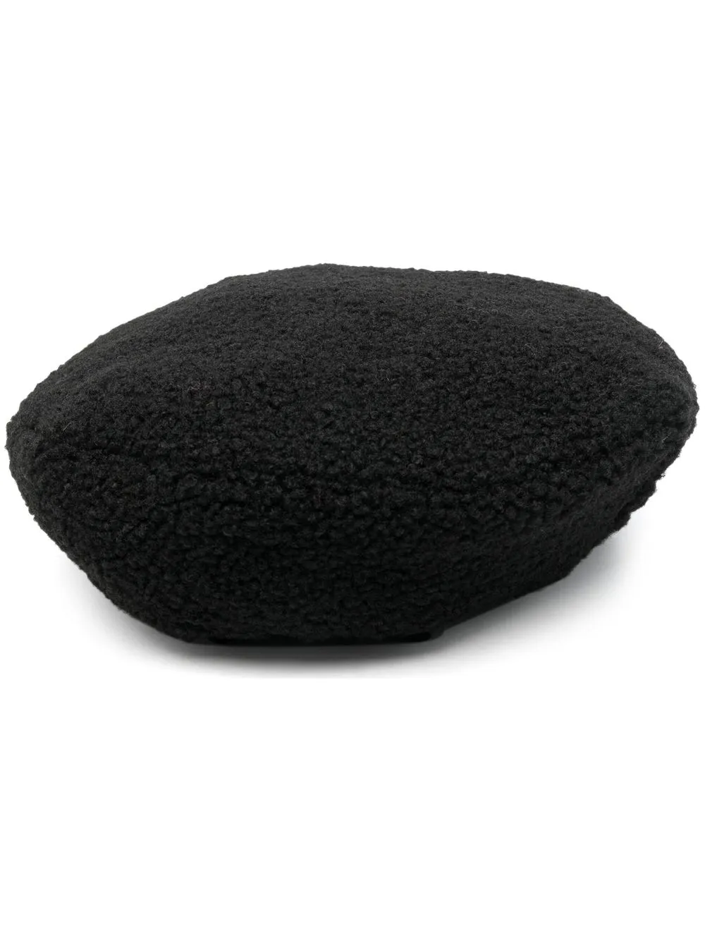 Kangol logo-patch fleece-texture hat | Black | Image 1
