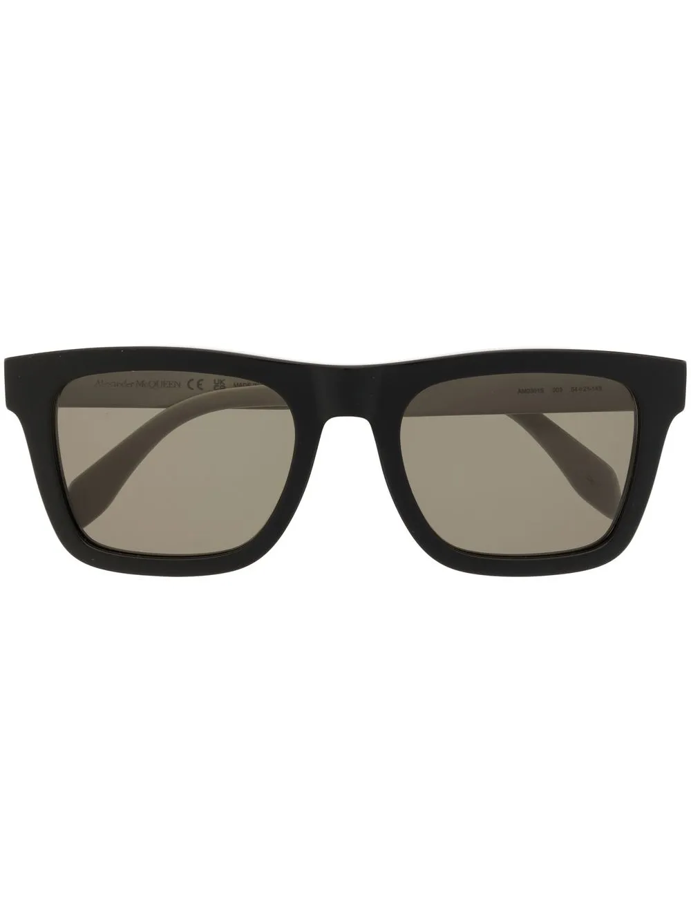 

Alexander McQueen Eyewear logo-print D-frame sunglasses - Black