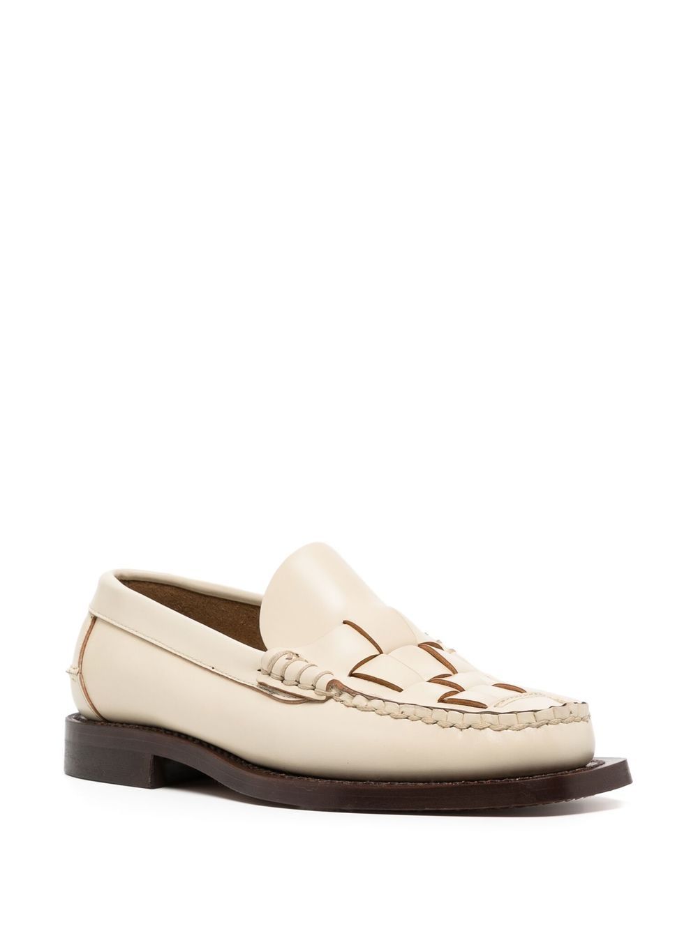 Hereu Nombela geweven loafers - Beige