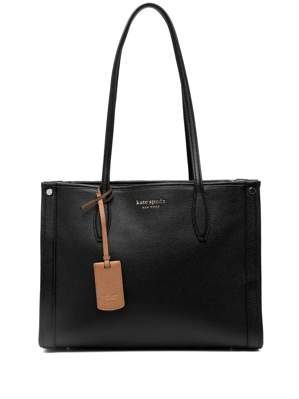 

Kate Spade tote con asas y logo - Negro