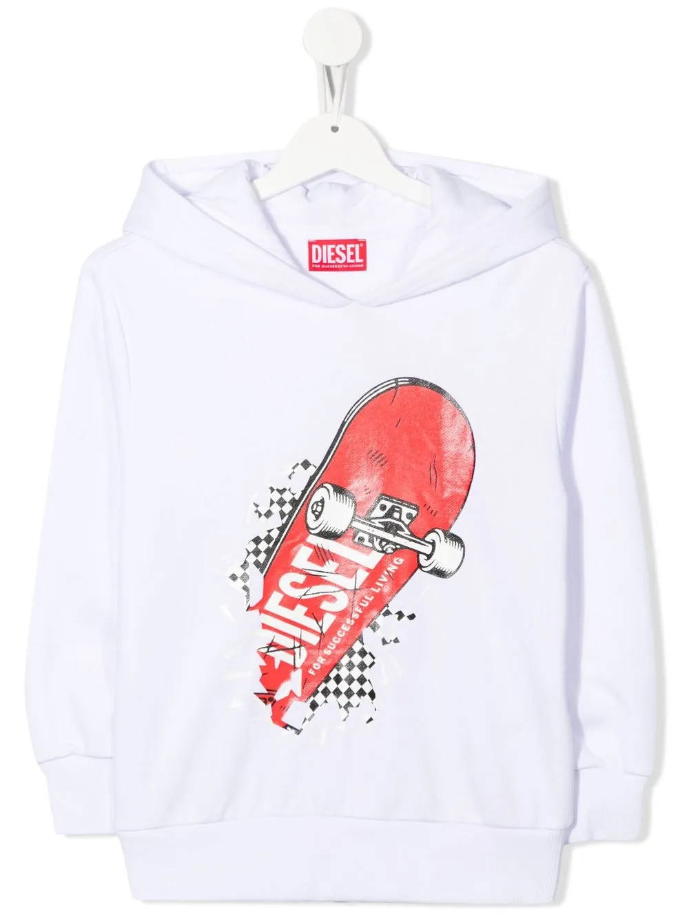 

Diesel Kids playera Skate - Blanco