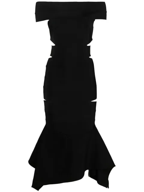 Alexandre Vauthier 컷아웃 오프 숄더 드레스