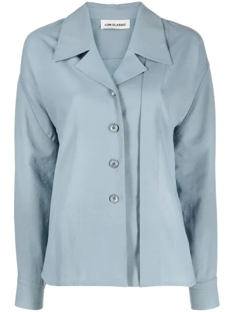 Low Classic fitted single-breasted shirt