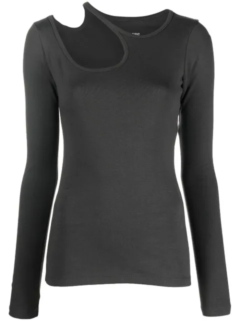 Low Classic cut-out knitted top