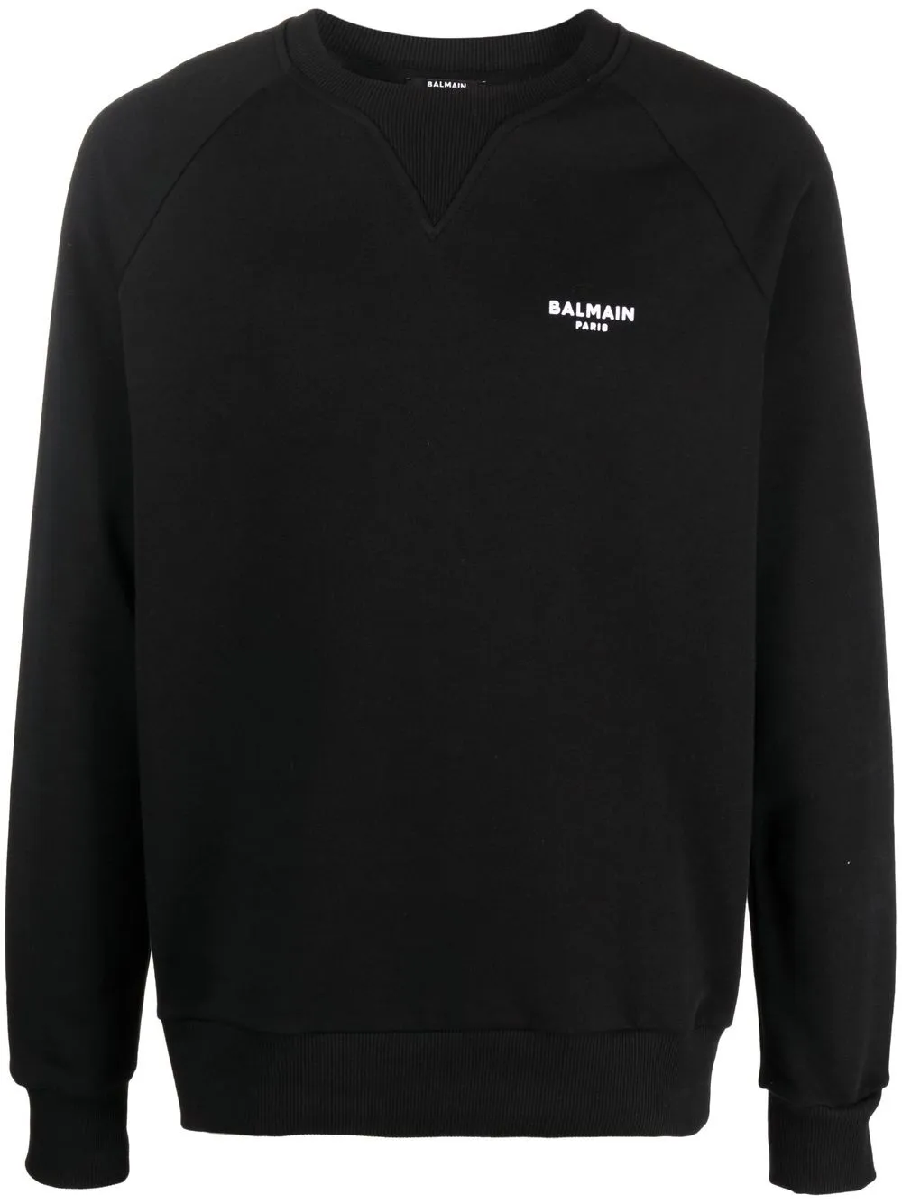 

Balmain sudadera con logo estampado - Negro