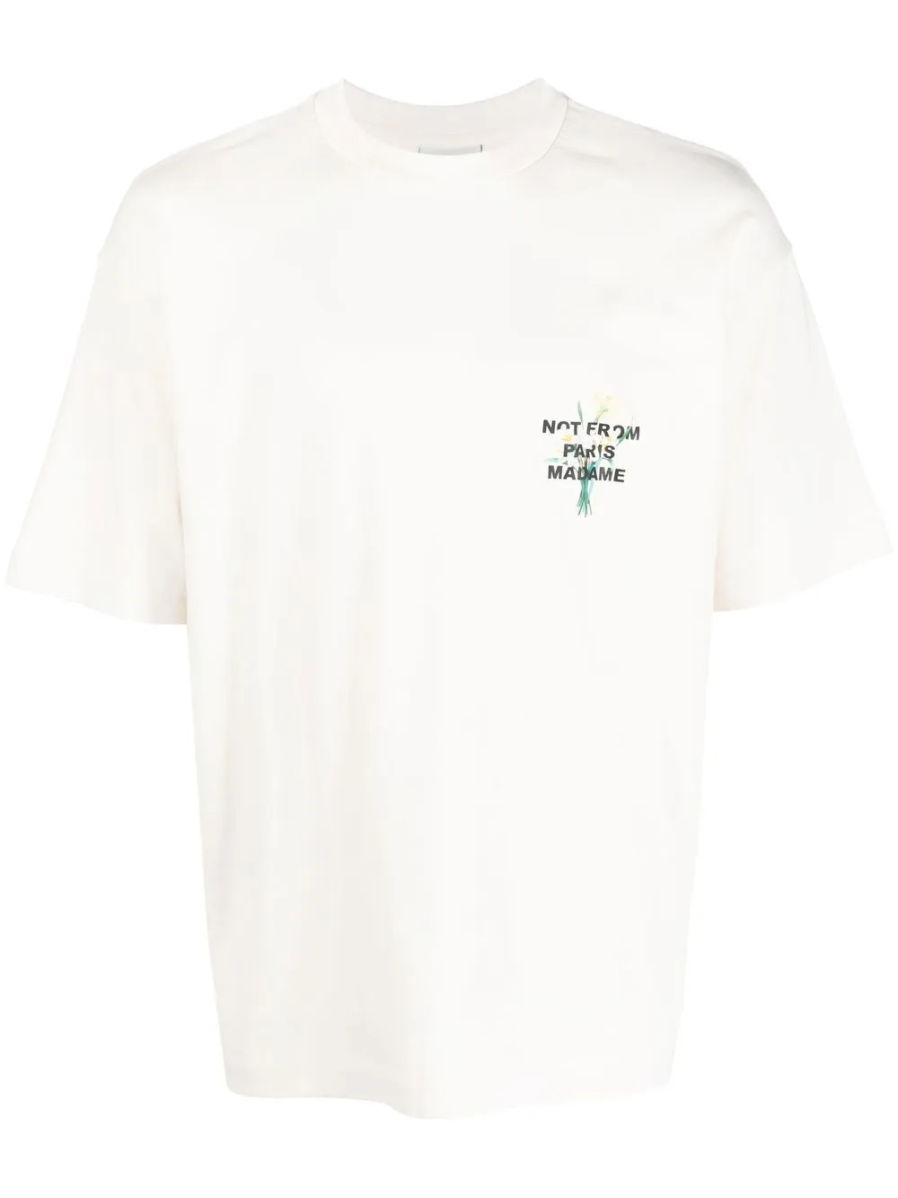

Drôle De Monsieur playera con logo estampado - Neutro