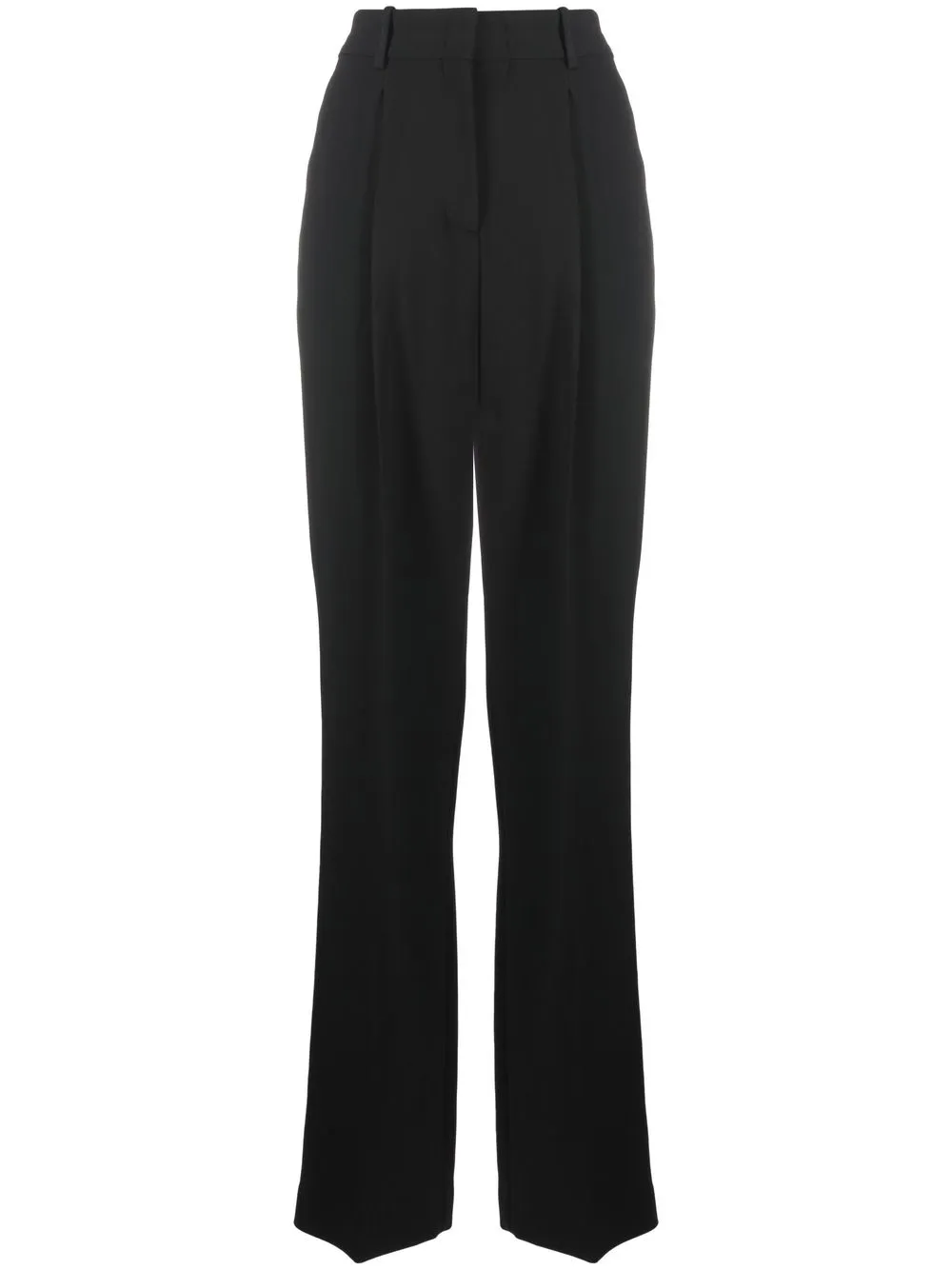 

Ermanno Scervino pantalones de vestir de tiro alto - Negro