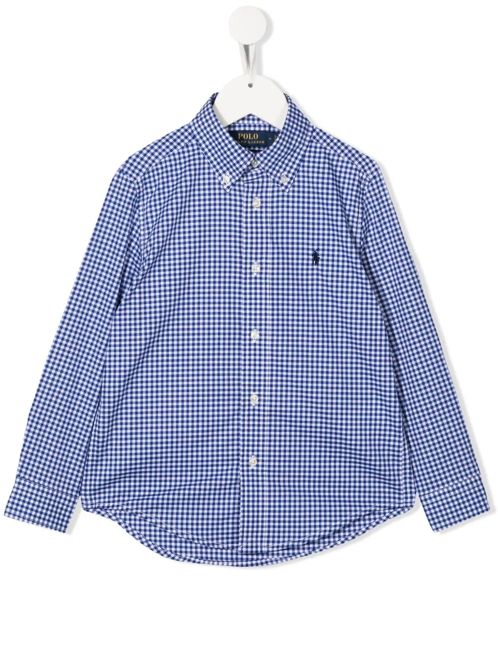 

Ralph Lauren Kids camisa con logo bordado - Azul