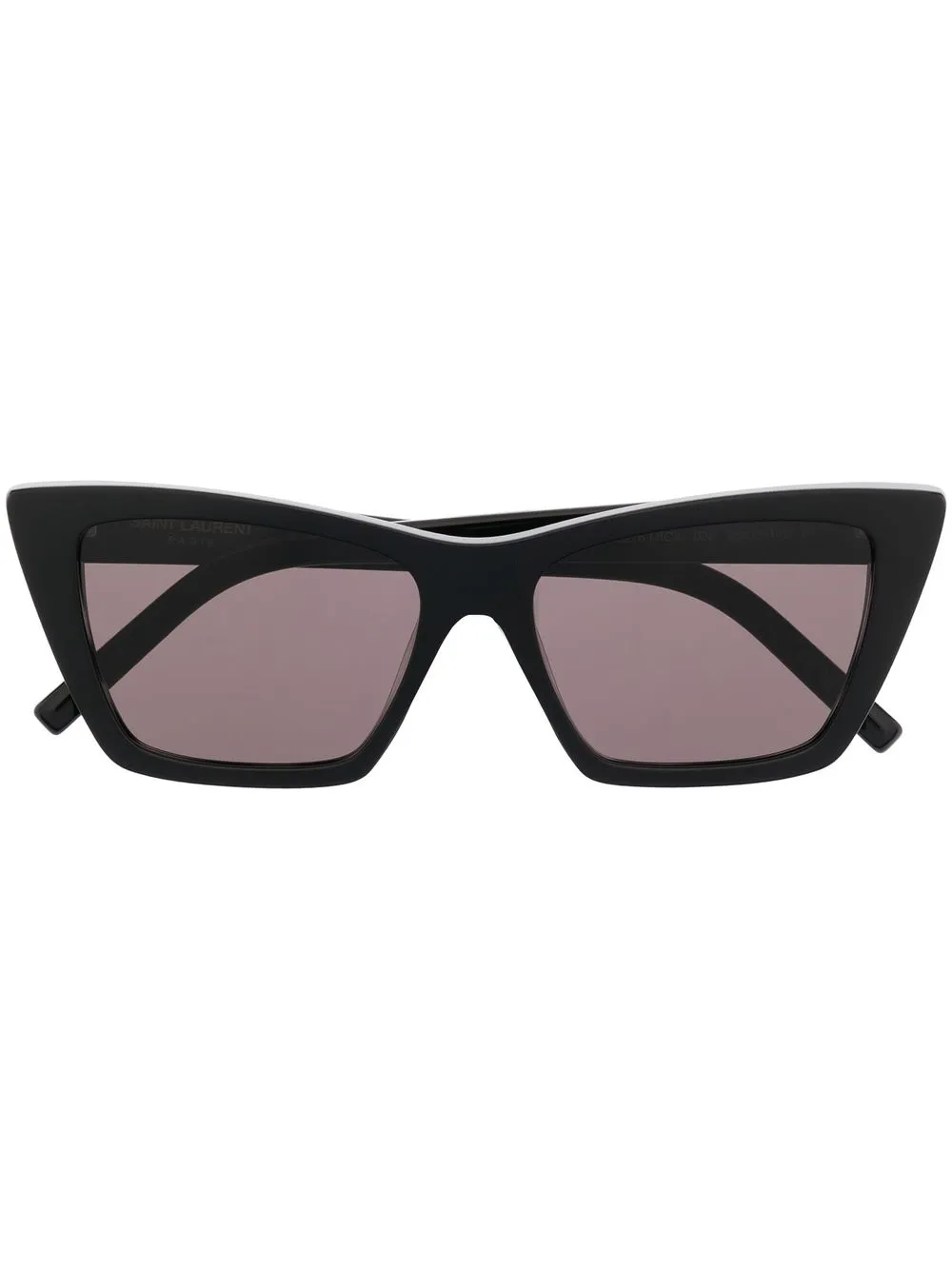 

Saint Laurent Eyewear lentes de sol con armazón cat eye - Negro