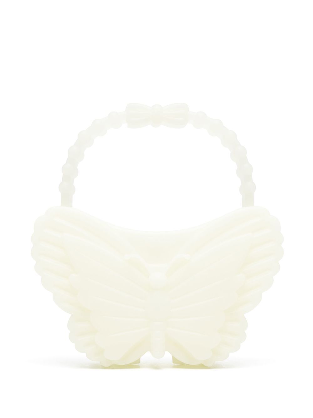 butterfly hard-shell tote bag