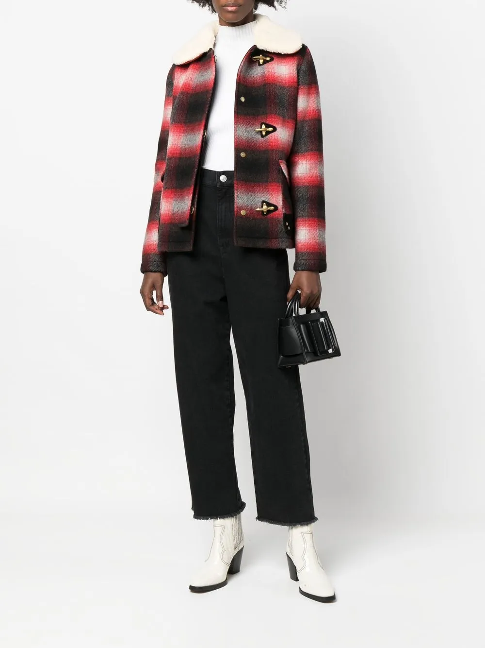 Fay Jack met tartan ruit - Rood
