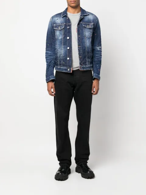 Dsquared2 denim jacket hotsell