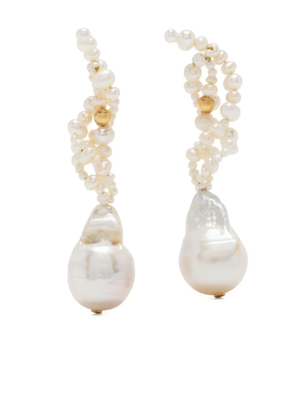 

Completedworks Gotcha pearl earrings - Gold