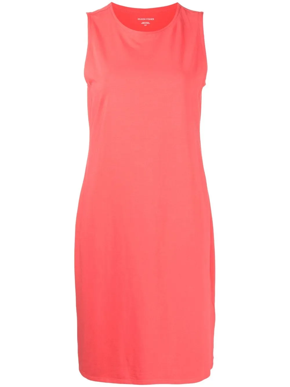 

Eileen Fisher crew-neck cotton tank dress - Pink