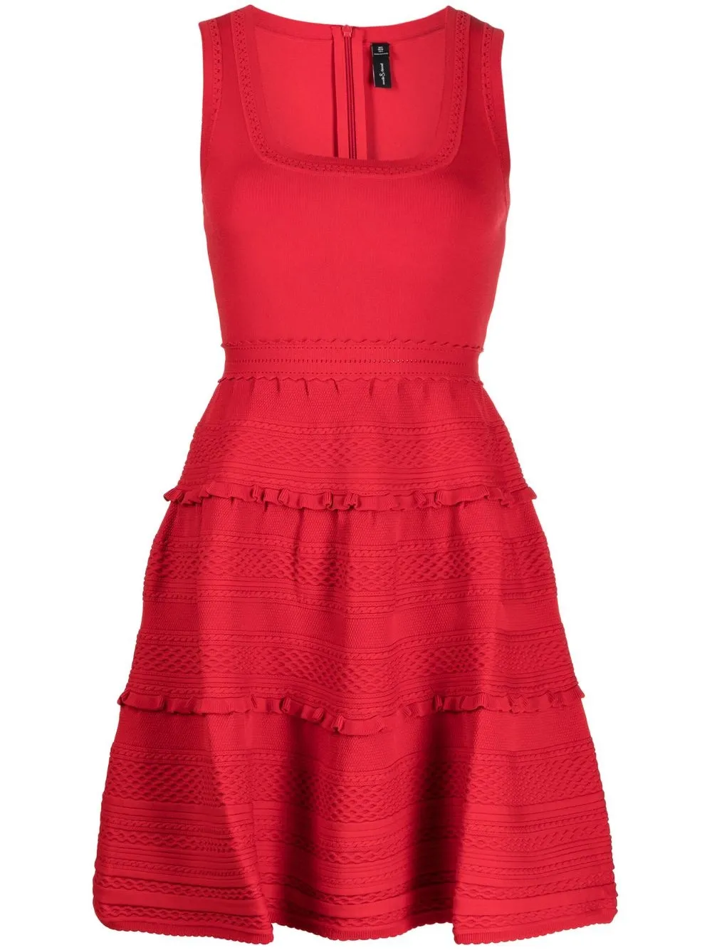 

Needle & Thread textured mini dress