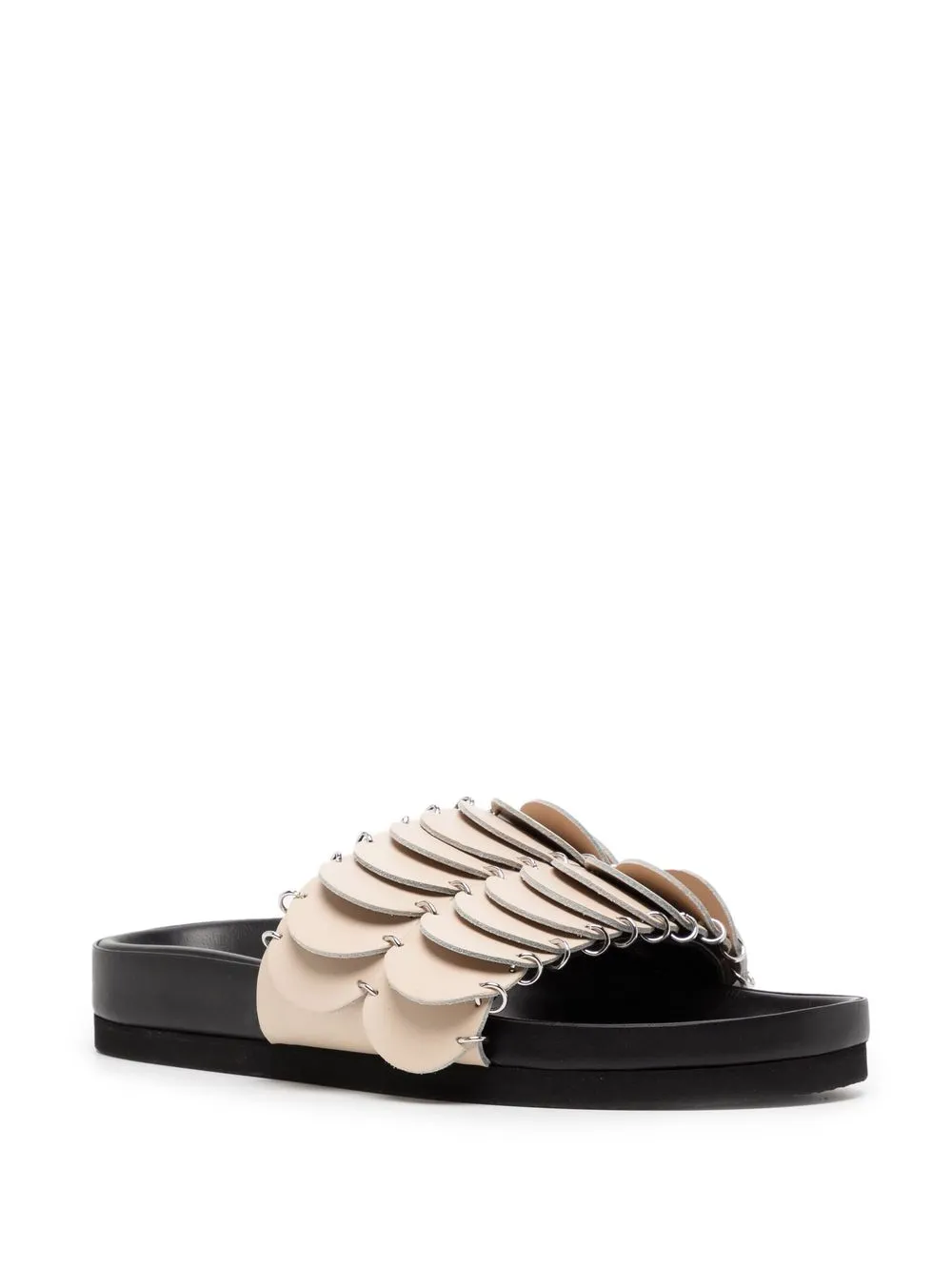 Paco Rabanne Pacio sandalen met schijfdetail - Beige