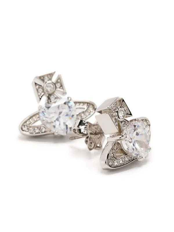 Vivienne Westwood Ariella Orb Stud Earrings | Silver | FARFETCH CA