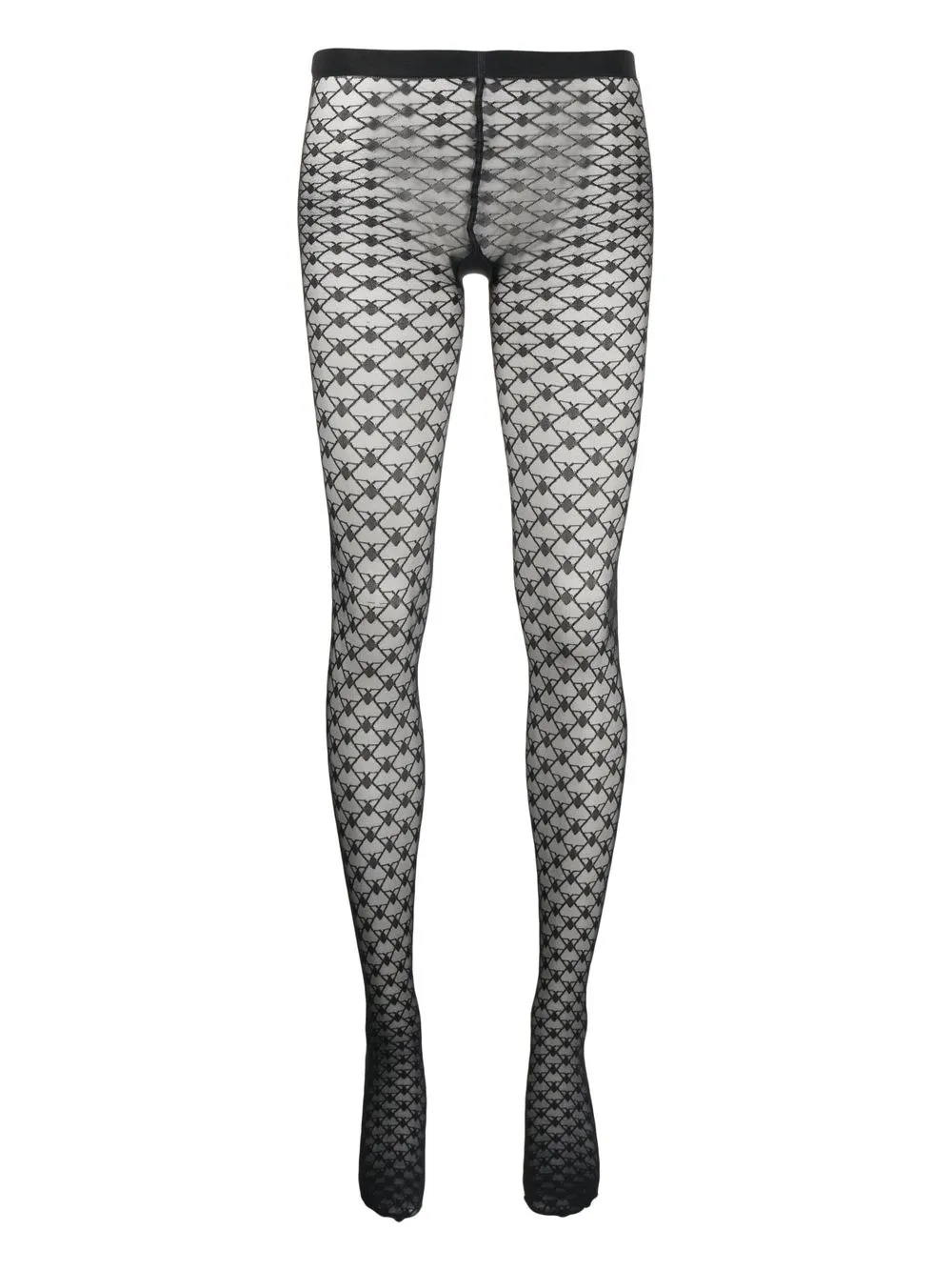 

Wolford geometric-print stockings - Black