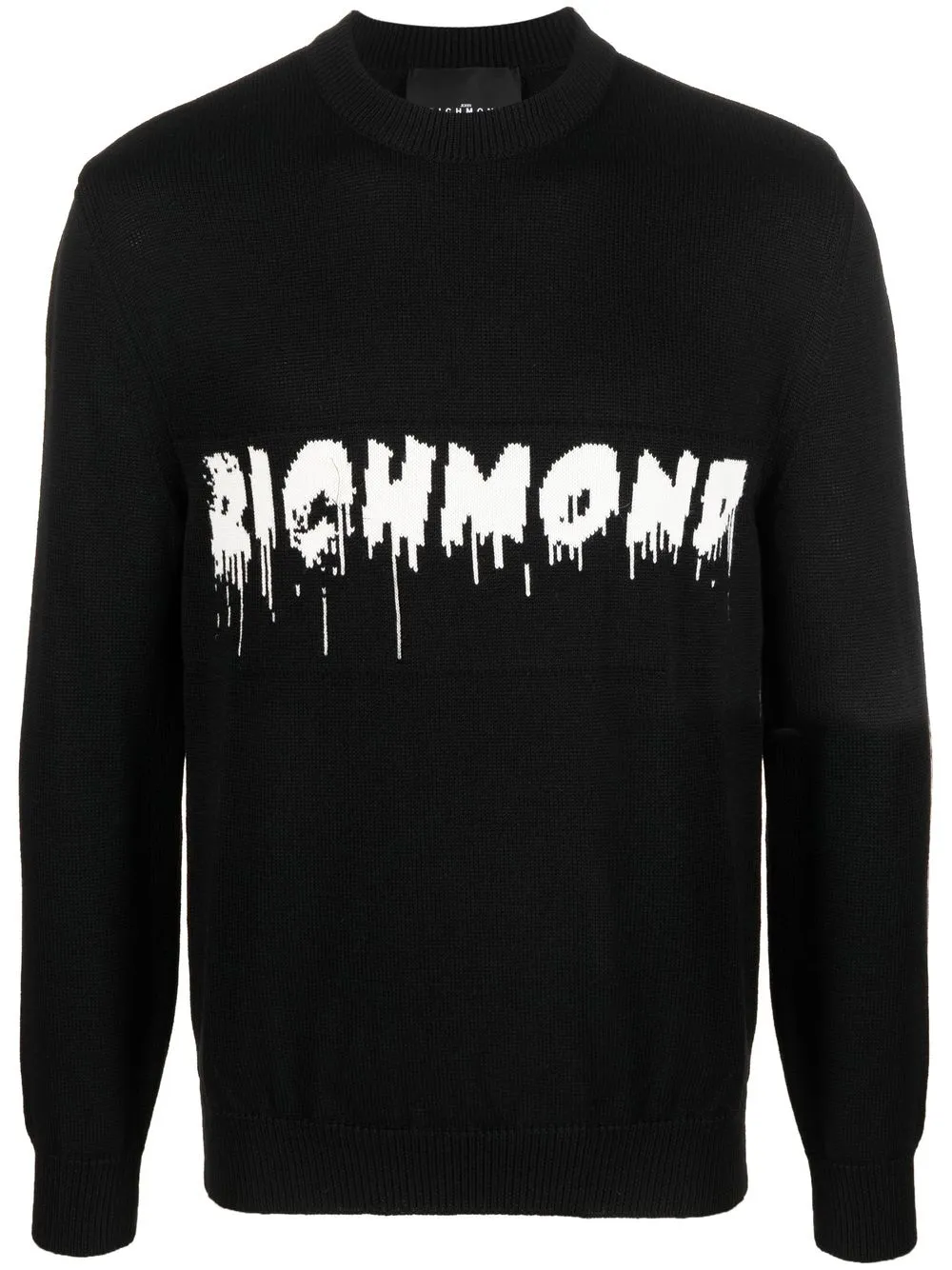 

John Richmond logo-print sweatshirt - Black