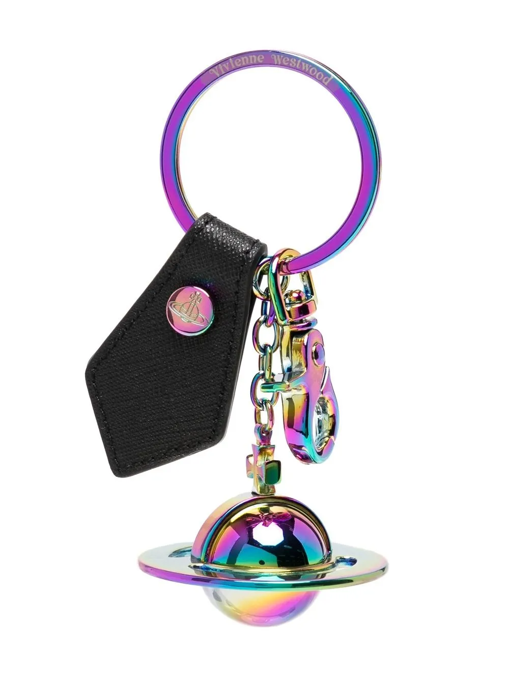 

Vivienne Westwood iridescent Orb keyring - Multicolour