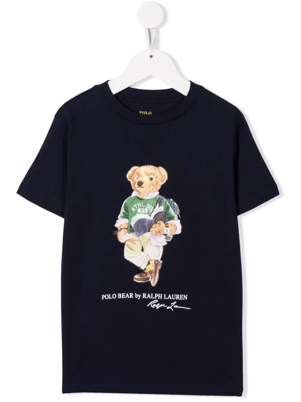 

Ralph Lauren Kids playera con motivo Polo Bear - Azul