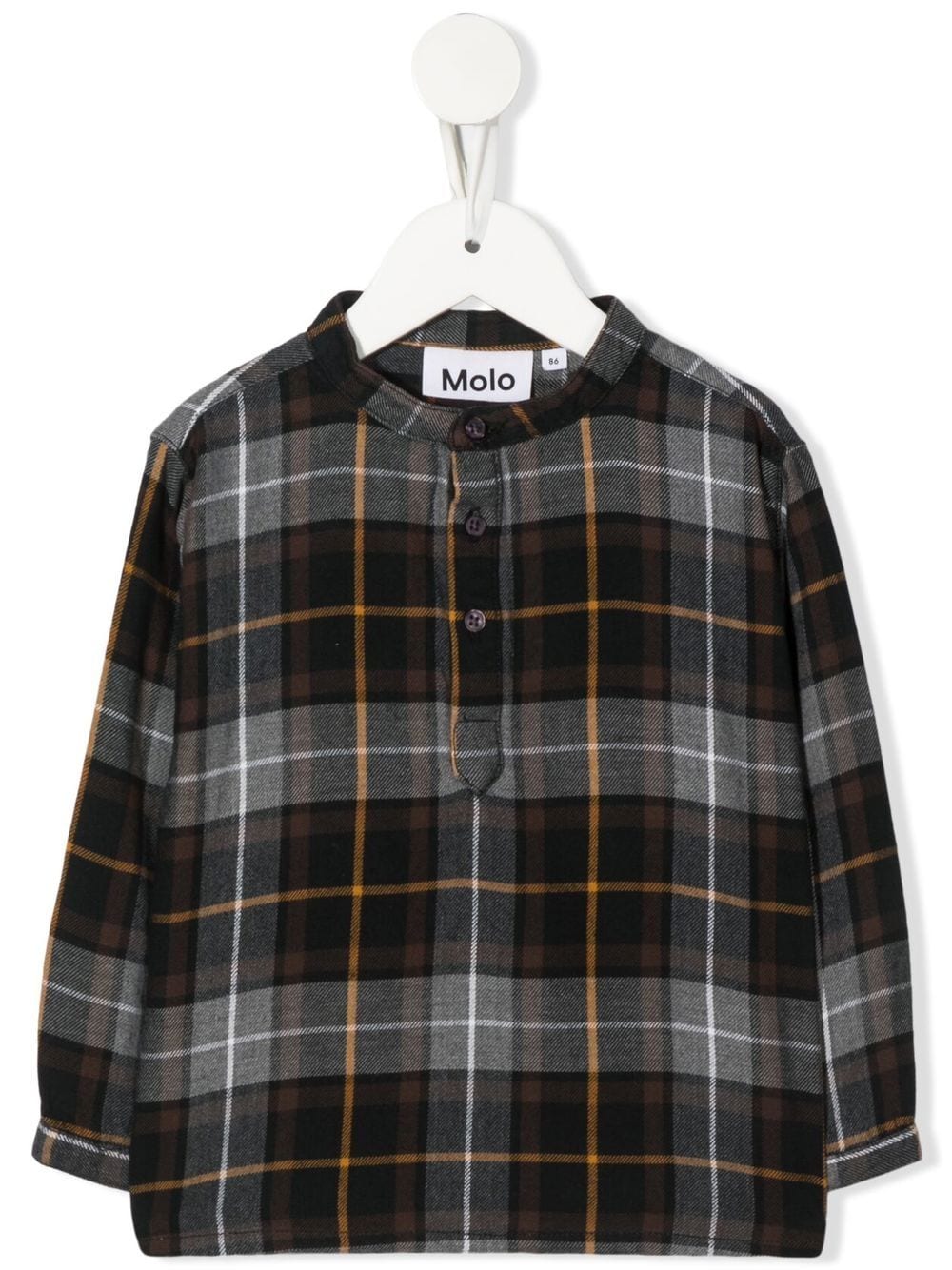 MOLO ENOZ CHECK SHIRT