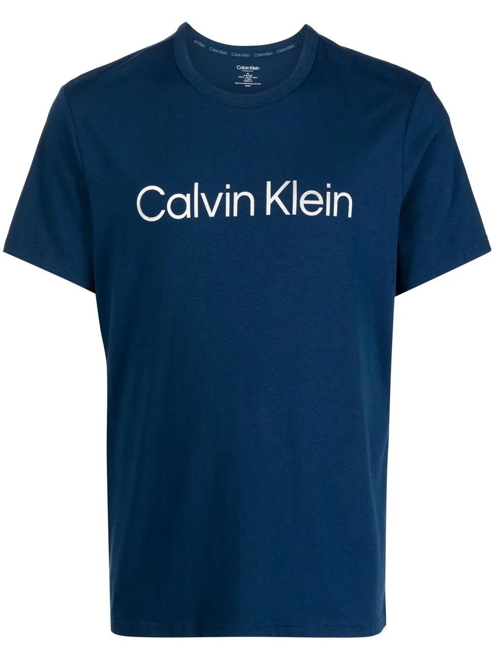 

Calvin Klein playera con logo estampado - Azul