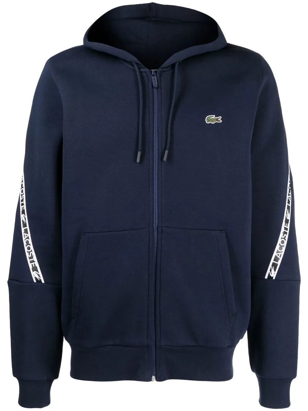 

Lacoste hoodie con cordones y logo - Azul