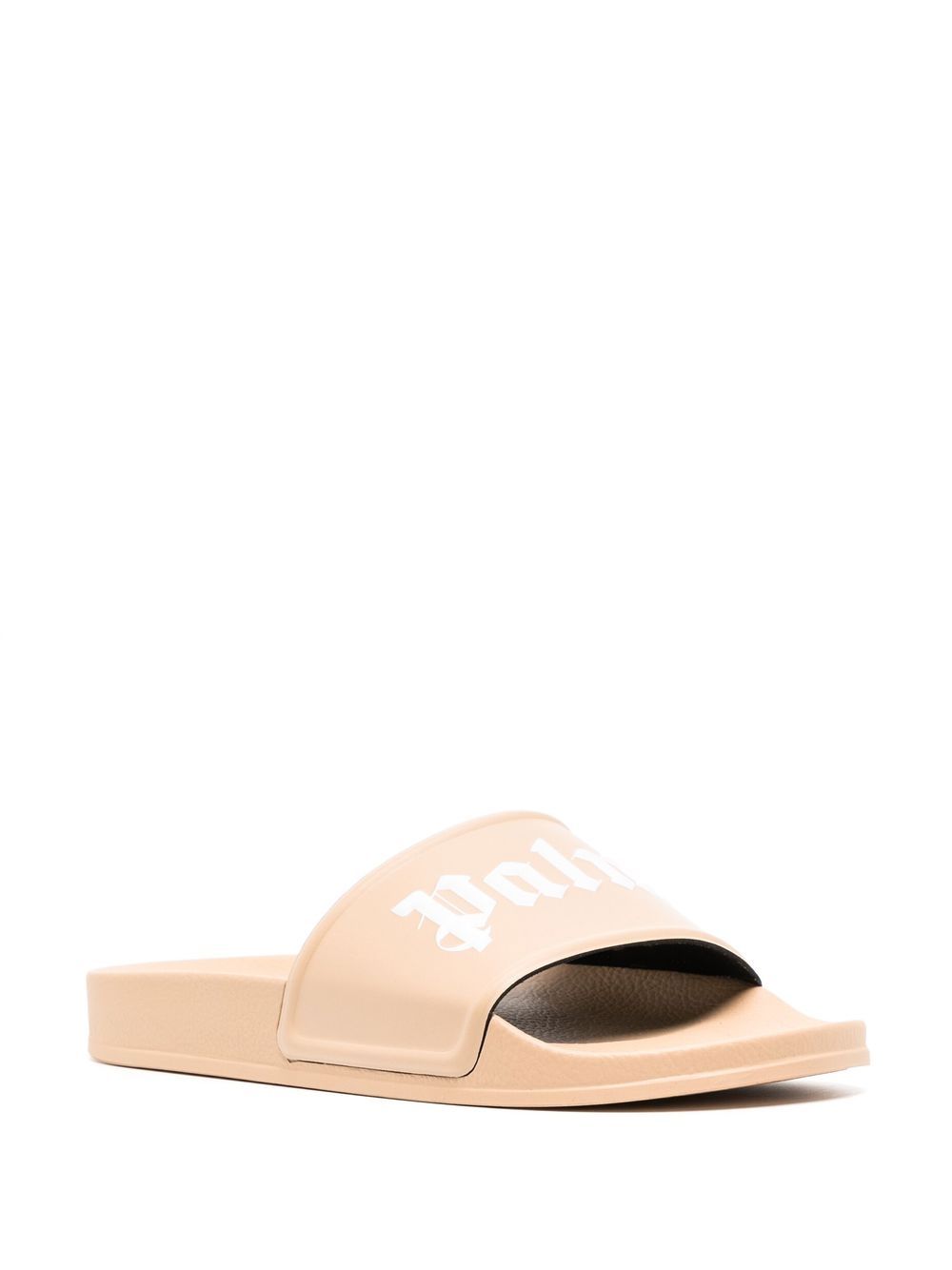 Palm Angels logo-lettering slides - Neutrals