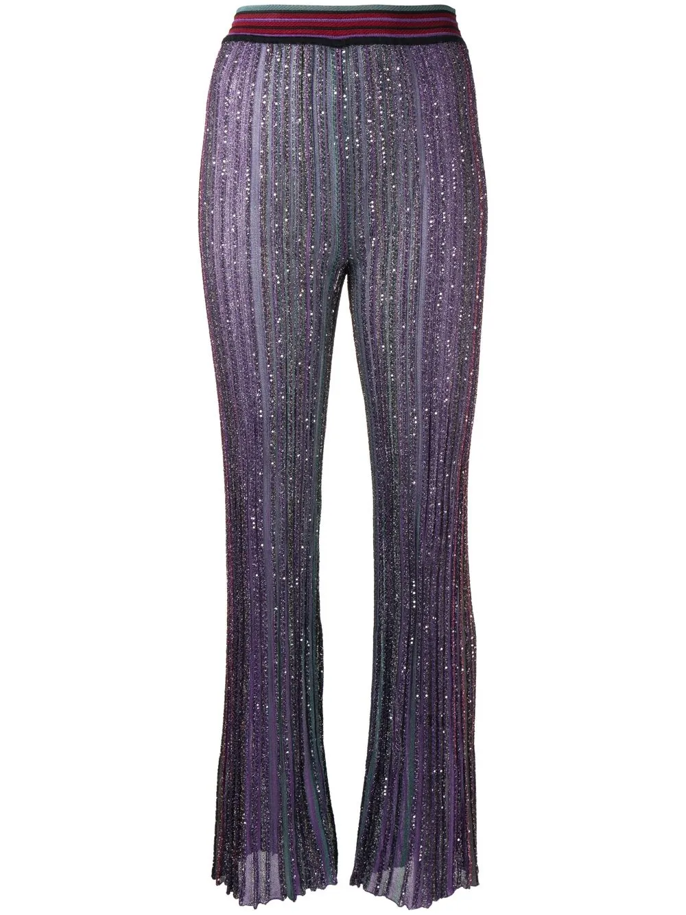 

Missoni lurex-detail straight trousers - Multicolour