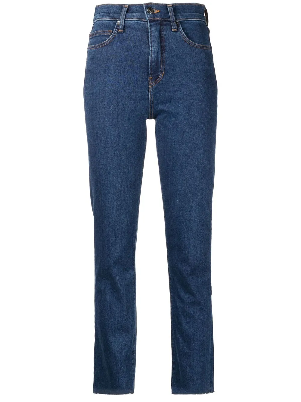 

Veronica Beard jeans Ryleigh con tiro alto - Azul