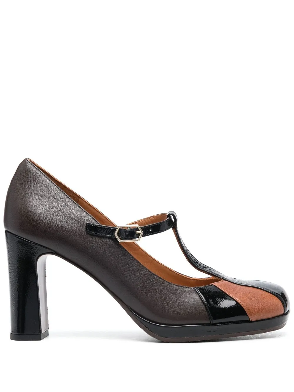 Chie Mihara mary-jane Leather Pumps - Farfetch