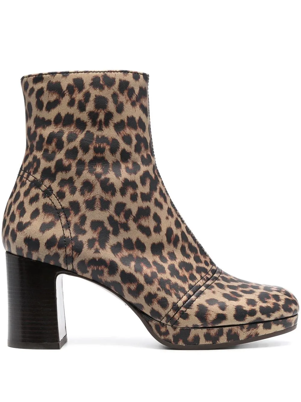 

Chie Mihara botas con estampado de leopardo - Marrón