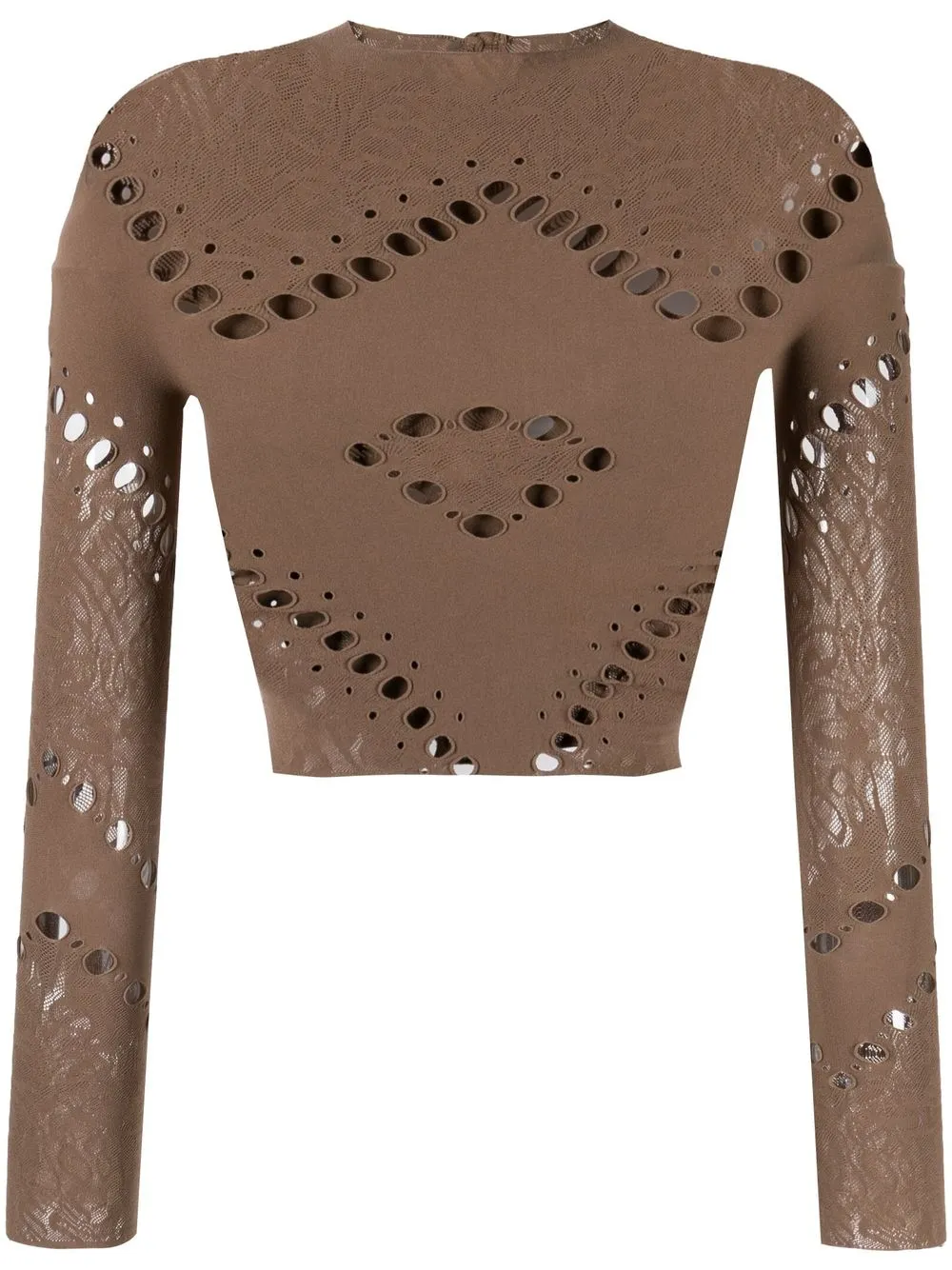 

POSTER GIRL Nikita cut-out top - Neutrals