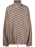 Balenciaga BB Monogram track jacket - Brown
