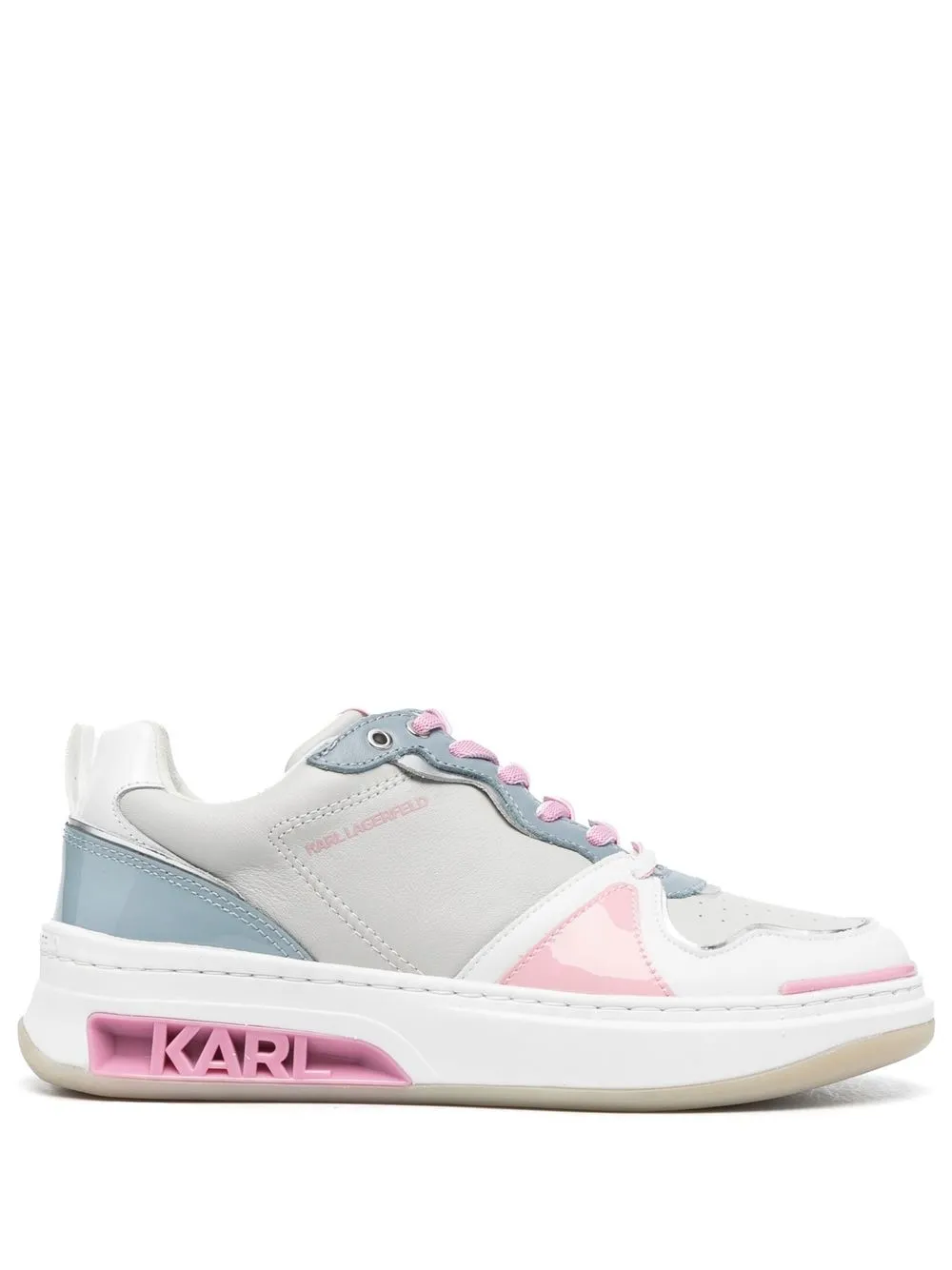 

Karl Lagerfeld tenis Bart con logo - Blanco