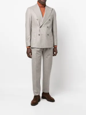 double breasted jacket suit
