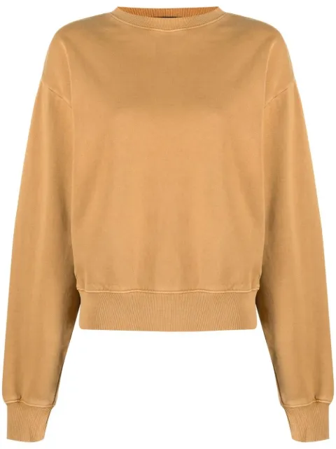 Ksubi ribbed-detail round-neck sweatshirt