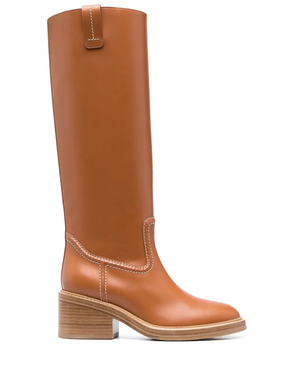 

Chloé botas altas - Marrón