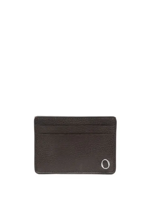 Orciani textured-leather cardholder