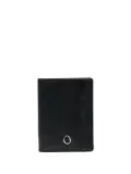 Orciani logo-plaque wallet - Black