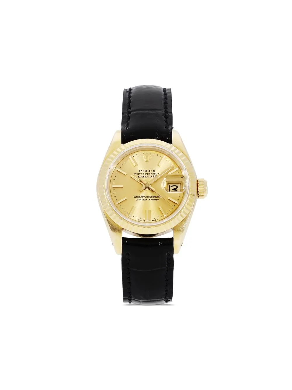 

Rolex reloj Lady-Datejust de 26mm 1984 pre-owned - Dorado