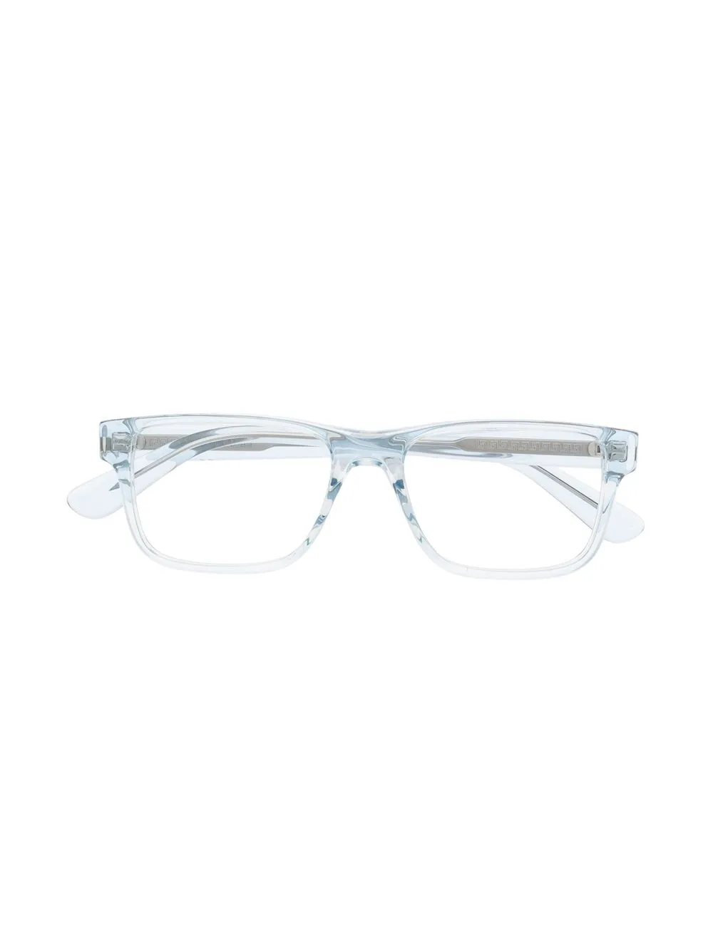 

Versace Eyewear clear-frame square glasses - Blue