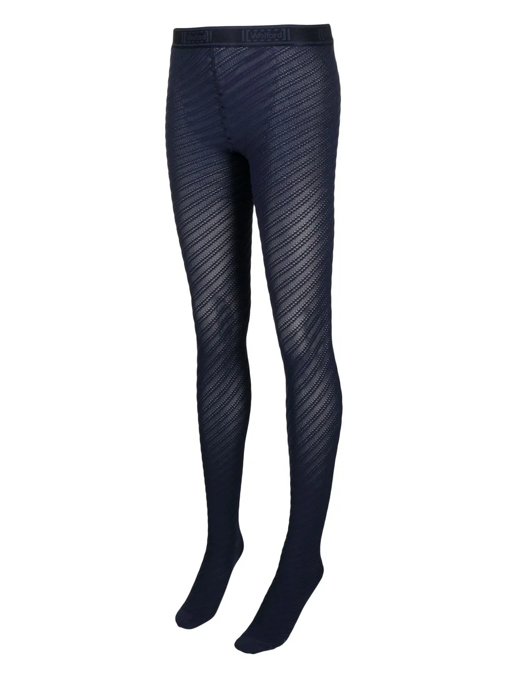 Wolford Striped 3D Stockings Farfetch