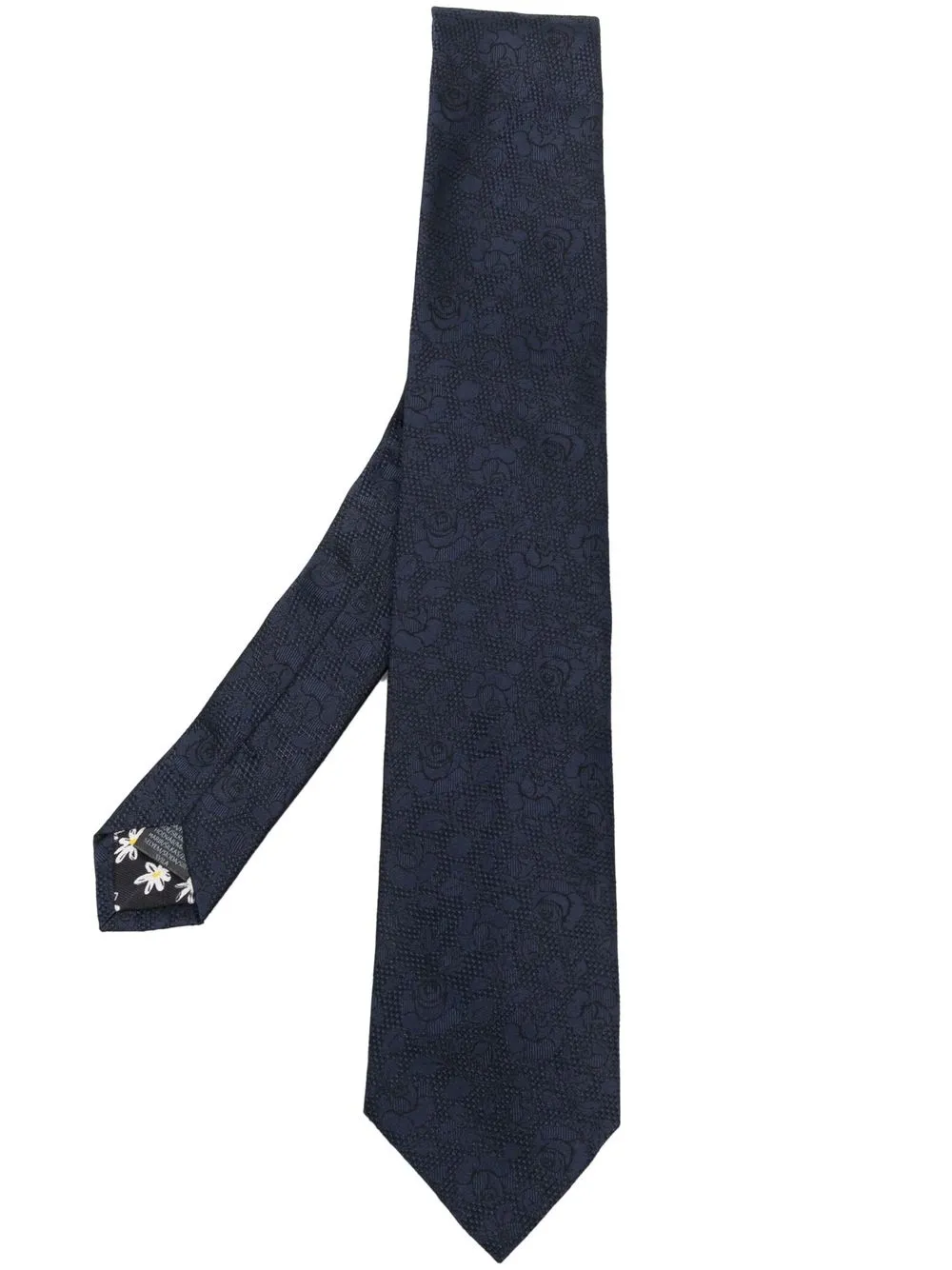 

Paul Smith corbata con motivo e jacquard - Azul