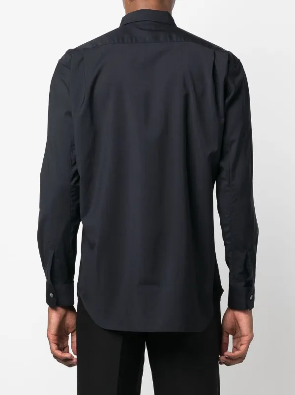 Comme Des Garçons Shirt button-down Fitted Shirt | Blue Comme Des Garçons Shirt button-down Fitted Shirt | Blue