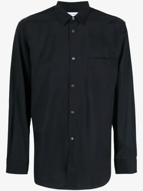 Comme Des Garçons Shirt 排扣贴身衬衫
