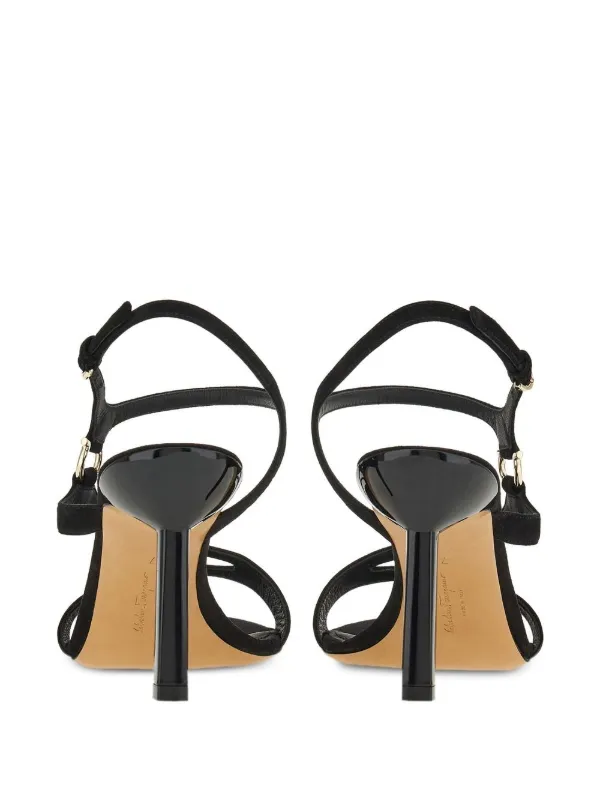 Ferragamo Jille 85mm Sandals | Black | FARFETCH