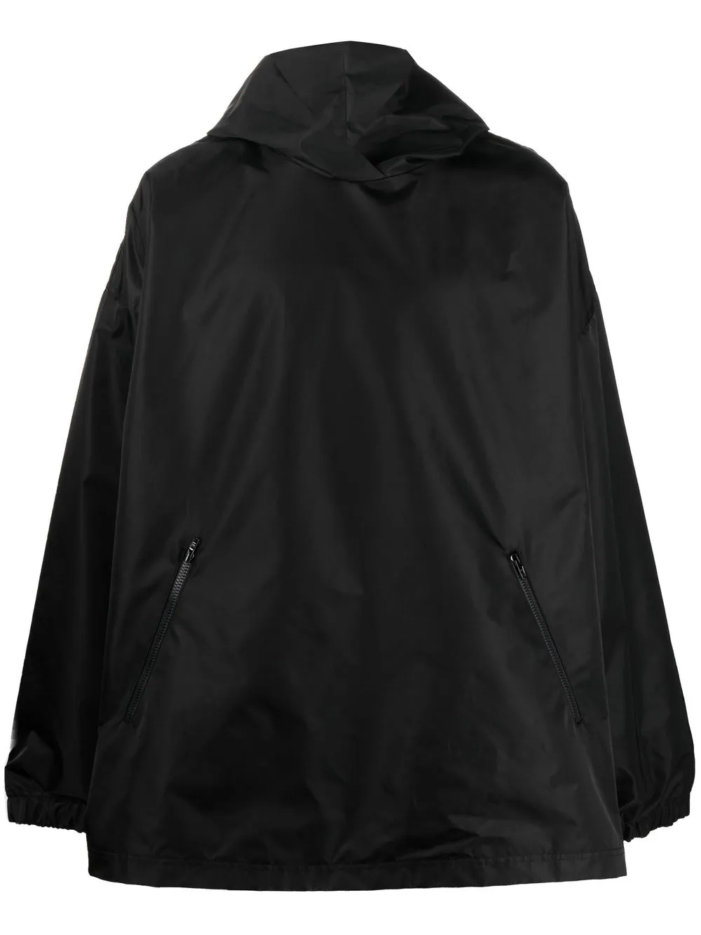 

Balenciaga pull-over rain jacket - Black