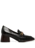 Tory Burch Perrine heeled leather loafer - Black